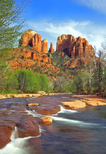 Cathedral Rock is the most photographed of all of Sedona's scenic red rock formations