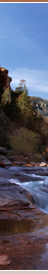 Views of canyons in Sedona Arizona